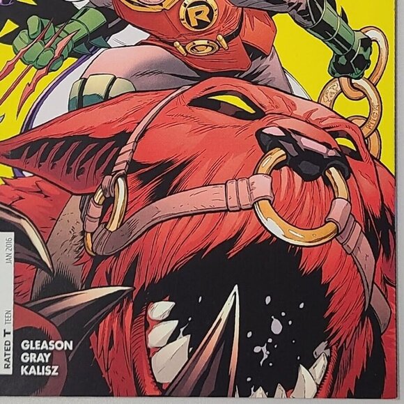 Robin Son of the Batman 6 DC Comics 2016 VG- Patrick Gleason Cover A - Picture 16 of 16